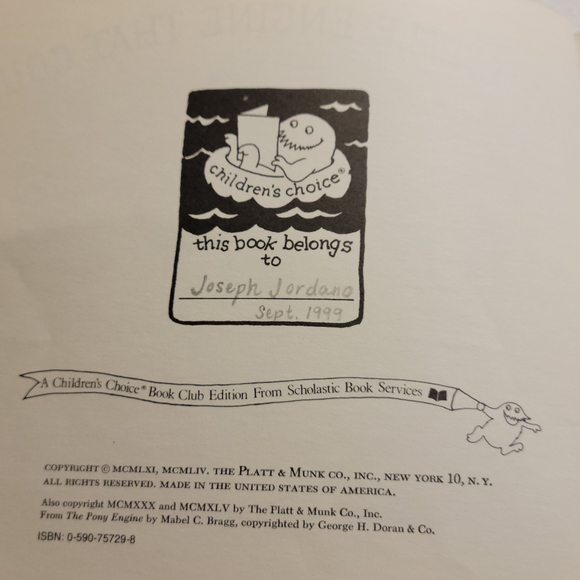 The Little Engine That Could Vintage Book 1961 - Picture 6 of 6